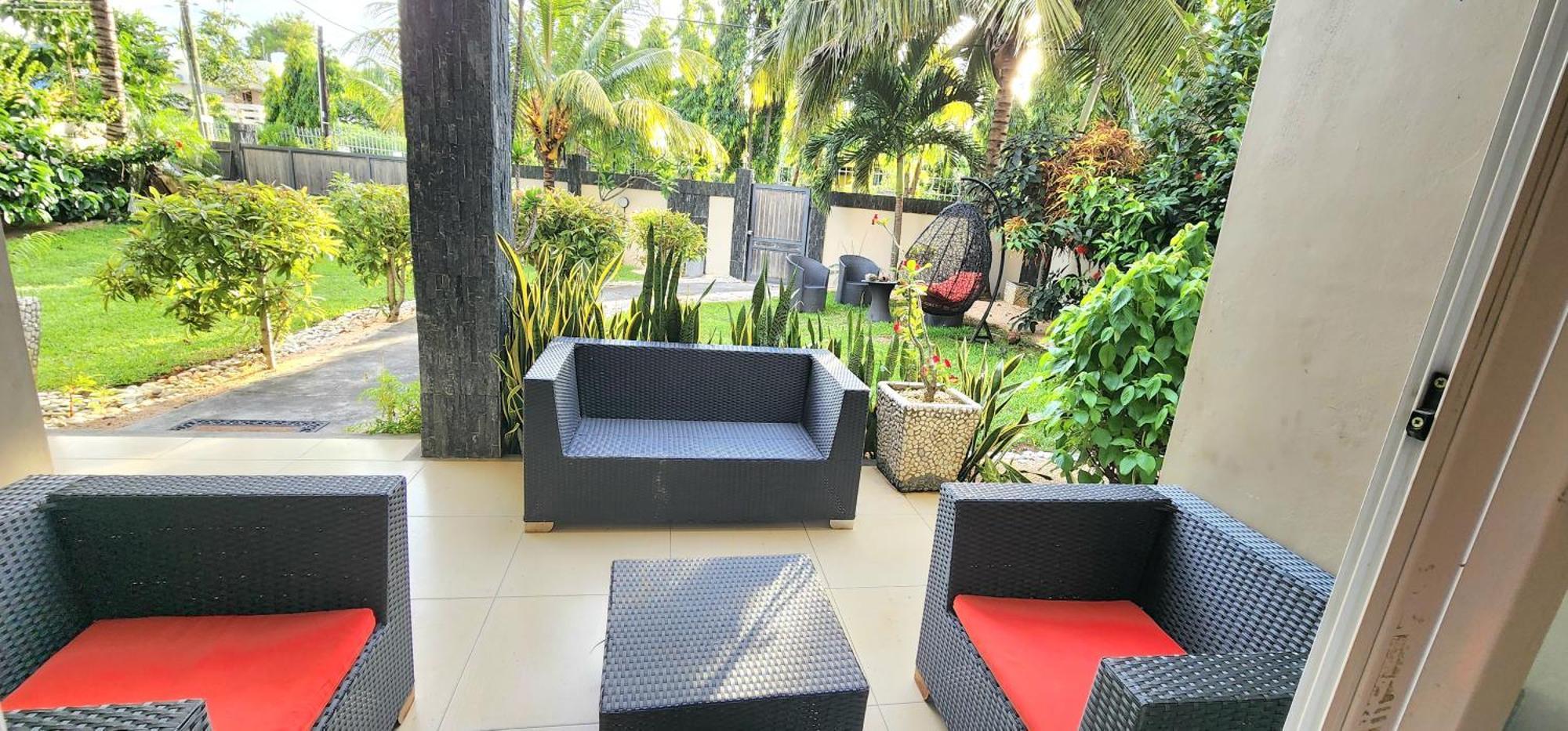 Ferienwohnung Number 1, Ground Floor Pereybere Beach Exterior foto